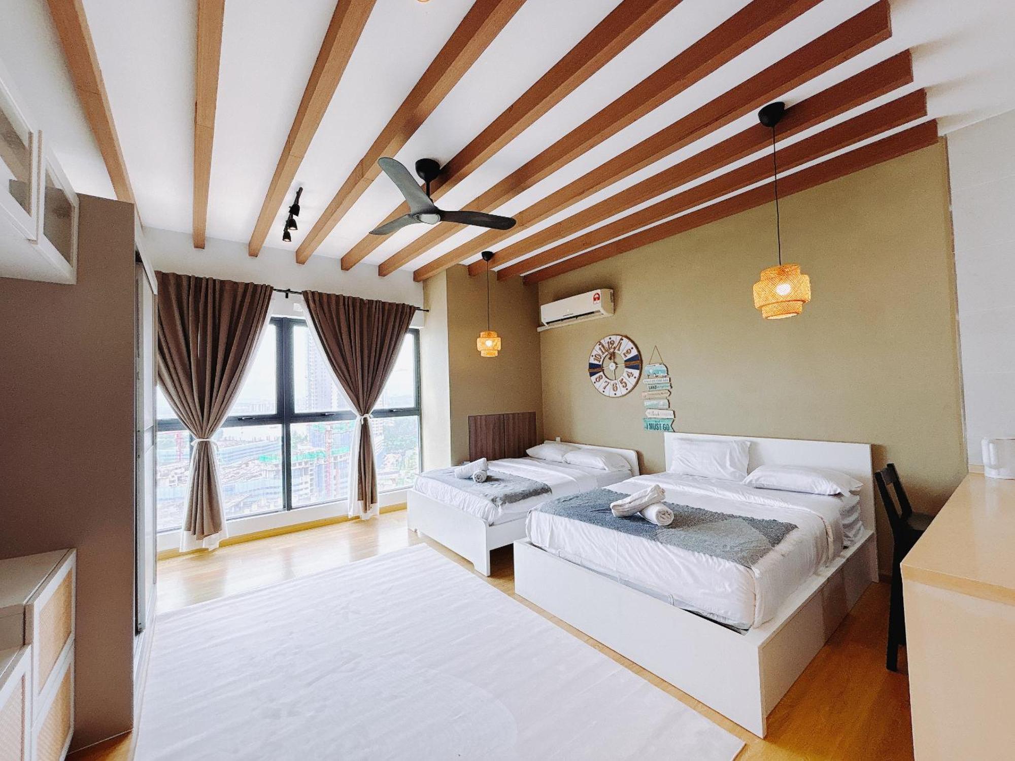 Seafront Country Garden Danga Bay By Lions Bay Apartment Johor Bahru Room photo